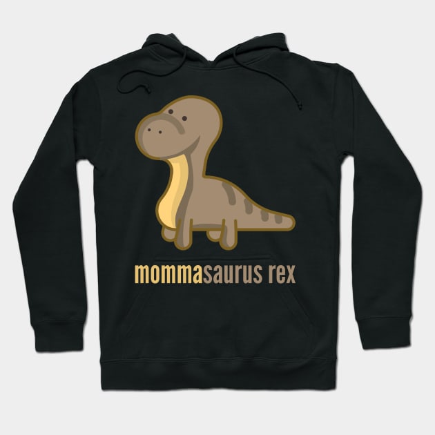 Mommasaurus Rex T-Shirt Dinosaur Family Shirts Hoodie by DoggyStyles